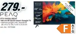 Media Markt 108 cm 4K QLED Smart Google TV Angebot