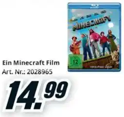 Media Markt Ein Minecraft Film Angebot