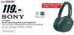 Media Markt ULT Wear Noise Cancelling Bluetooth Kopfhörer Angebot