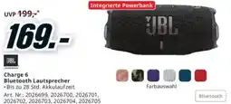Media Markt Charge 6 Bluetooth Lautsprecher Angebot