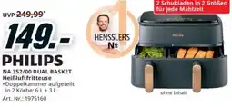 Media Markt NA 352/00 DUAL BASKET Heißluftfritteuse Angebot