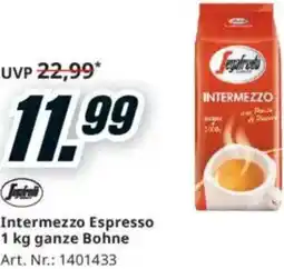 Media Markt Intermezzo Espresso 1 kg ganze Bohne Angebot