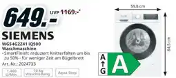 Media Markt WG54G2Z41 iQ500 Waschmaschine Angebot