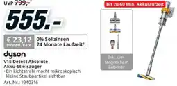 Media Markt V15 Detect Absolute Akku-Stielsauger Angebot