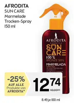 Bipa AFRODITA SUN CARE Marmelade Trocken-Spray Angebot