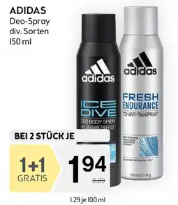 Bipa ADIDAS Deo-Spray Angebot