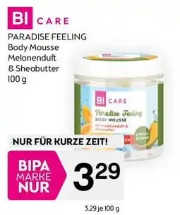 Bipa Paradise feeling body mousse melonenduft & sheabutter Angebot