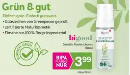 Bipa Sensitiv Rasierschaum Angebot
