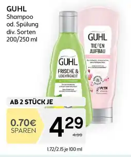 Bipa GUHL Shampoo Angebot