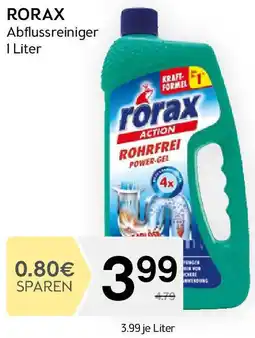 Bipa RORAX Abflussreiniger Angebot