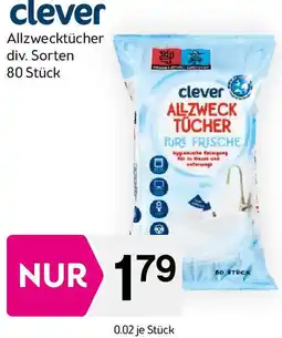 Bipa clever Allzwecktücher Angebot