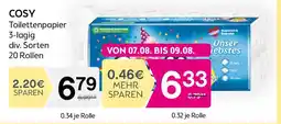 Bipa COSY Toilettenpapier Angebot
