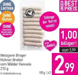 Sutterlüty Hühner Bratler Angebot