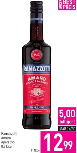 Sutterlüty Ramazzotti Amaro Aperetivo Angebot