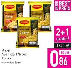 Sutterlüty Maggi Asia Instant Nudeln 1 Stück Angebot