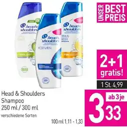 Sutterlüty Head & Shoulders Shampoo Angebot