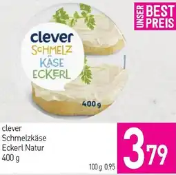 Sutterlüty Clever Schmelzkäse Eckerl Natur Angebot