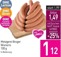 Sutterlüty Metzgerei Broger Wienerle Angebot