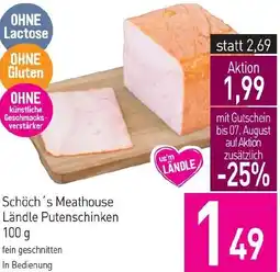 Sutterlüty Schöch's Meathouse Ländle Putenschinken Angebot