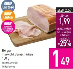 Sutterlüty Berger Tierwohl Beinschinken Angebot