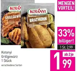 Sutterlüty Kotanyi Grillgewürz 1 Stück Angebot