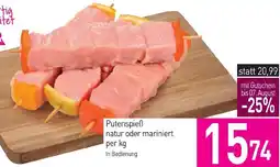Sutterlüty Putenspieß natur oder mariniert Angebot
