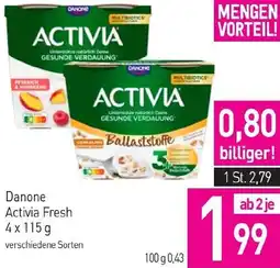 Sutterlüty Danone Activia Fresh Angebot