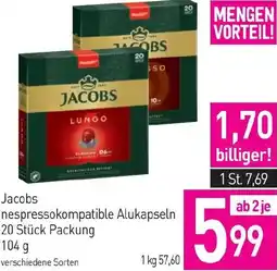 Sutterlüty Jacobs nespressokompatible Alukapseln Angebot