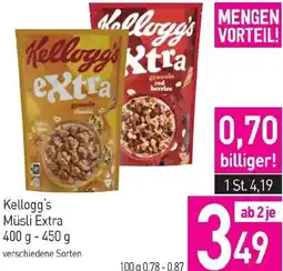 Sutterlüty Kellogg's Müsli Extra Angebot