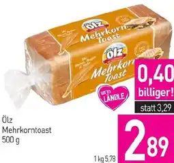 Sutterlüty Ölz Mehrkorntoast Angebot