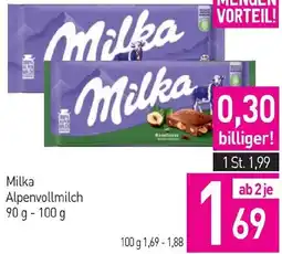 Sutterlüty Milka Alpenvollmilch Angebot