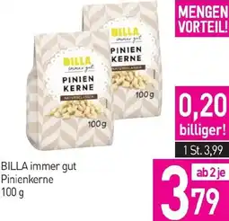 Sutterlüty BILLA immer gut Pinienkerne Angebot