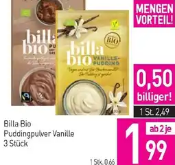 Sutterlüty Billa Bio Puddingpulver Vanille Angebot