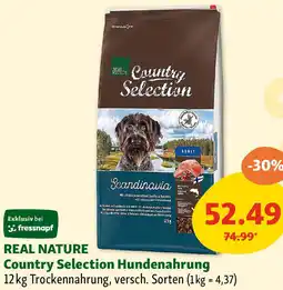 Fressnapf Real nature Country Selection Hundenahrung Angebot