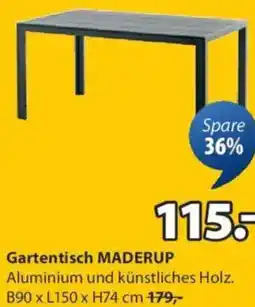 JYSK Gartentisch maderup Angebot