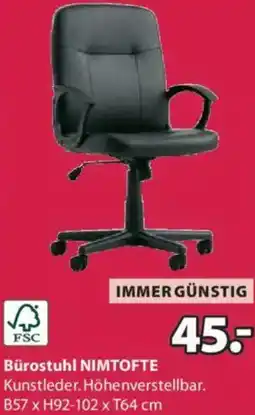 JYSK Bürostuhl nimtofte Angebot