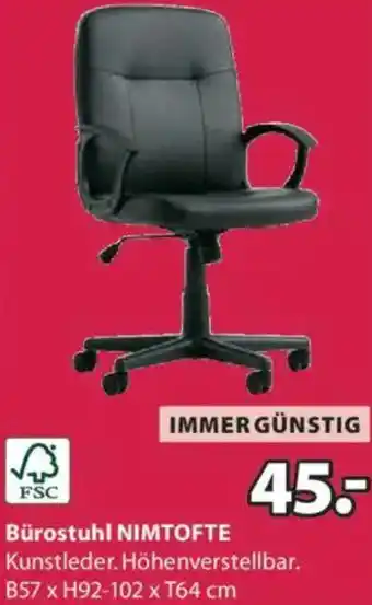 JYSK Bürostuhl nimtofte Angebot
