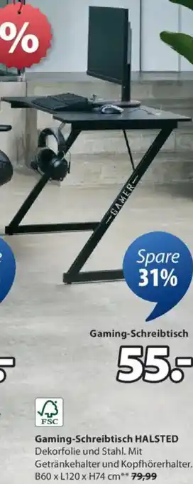 JYSK Gaming-schreibtisch halsted Angebot