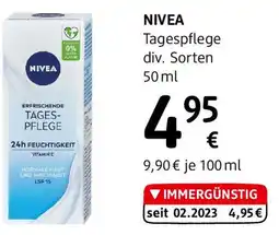 dm Nivea Tagespflege div. Sorten Angebot