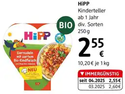 dm Hipp Kinderteller ab 1 Jahr div. Sorten Angebot