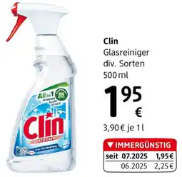 dm Clin Glasreiniger div. Sorten Angebot