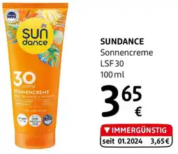 dm Sundance Sonnencreme LSF 30 Angebot