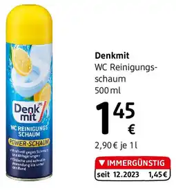dm Denkmit WC Reinigungsschaum Angebot