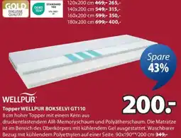JYSK Wellpur topper wellpur bokselvi gt110 Angebot