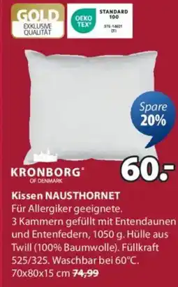 JYSK Kronborg kissen nausthornet Angebot