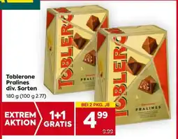 Billa Toblerone Pralines div. Sorten Angebot