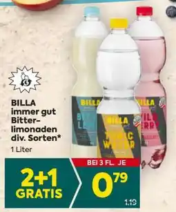 Billa BILLA immer gut Bitterlimonaden div. Sorten Angebot