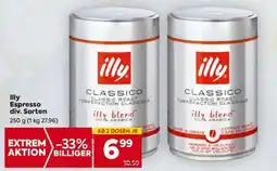 Billa Illy Espresso div. Sorten Angebot