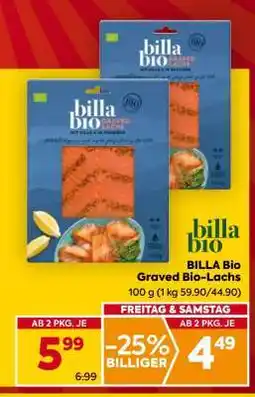 Billa BILLA Bio Graved Bio-Lachs Angebot
