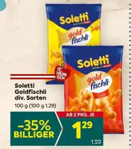 Billa Soletti Goldfischli div. Sorten Angebot